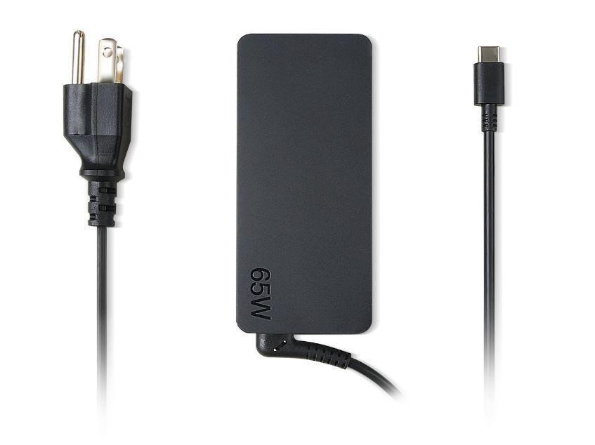New Genuine 65w USB-C AC Power Adapter For Lenovo 01FR024 ADLX65YLC3A SA10M13945