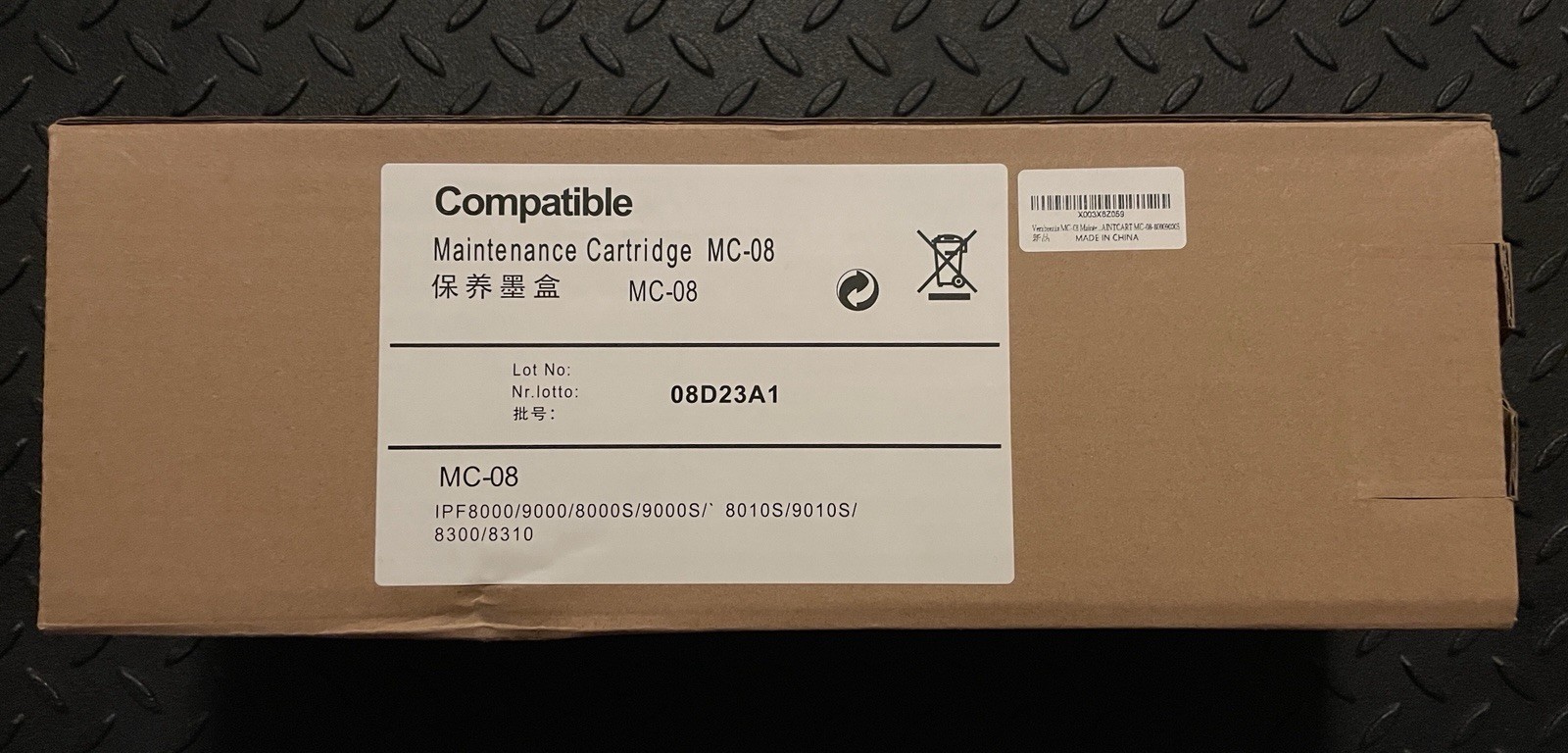 MC-08 Maintenance Cartridge Compatible w/ IPF8000 9000 8300 9000S 8310 & More