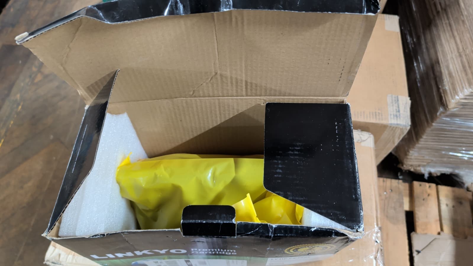 LINKYO Replacement for HP 90X CE390X High Yield Black Laser Toner - Open Box New