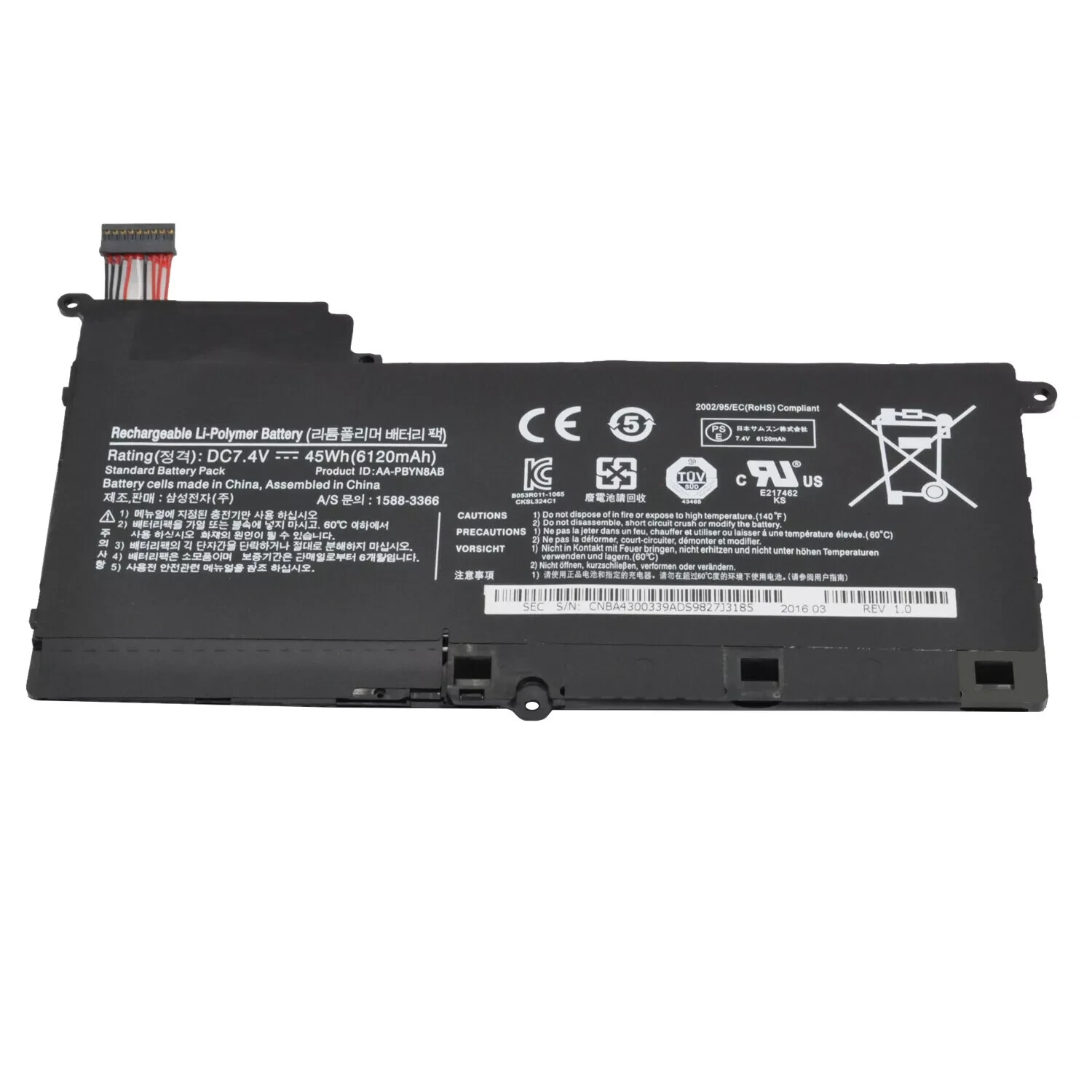 Genuine AA-PBYN8AB Battery for Samsung NP530U4B 535U4C-S01 530U4C-A01 530U4C-S02