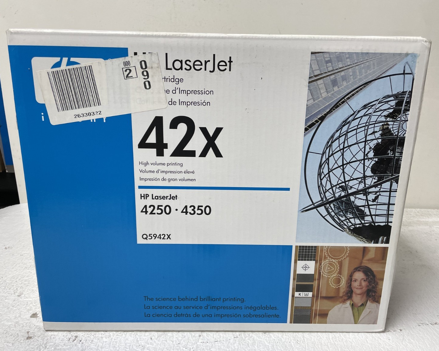Genuine HP Q5942XD 42X Black Toner Cartridges New-Sealed