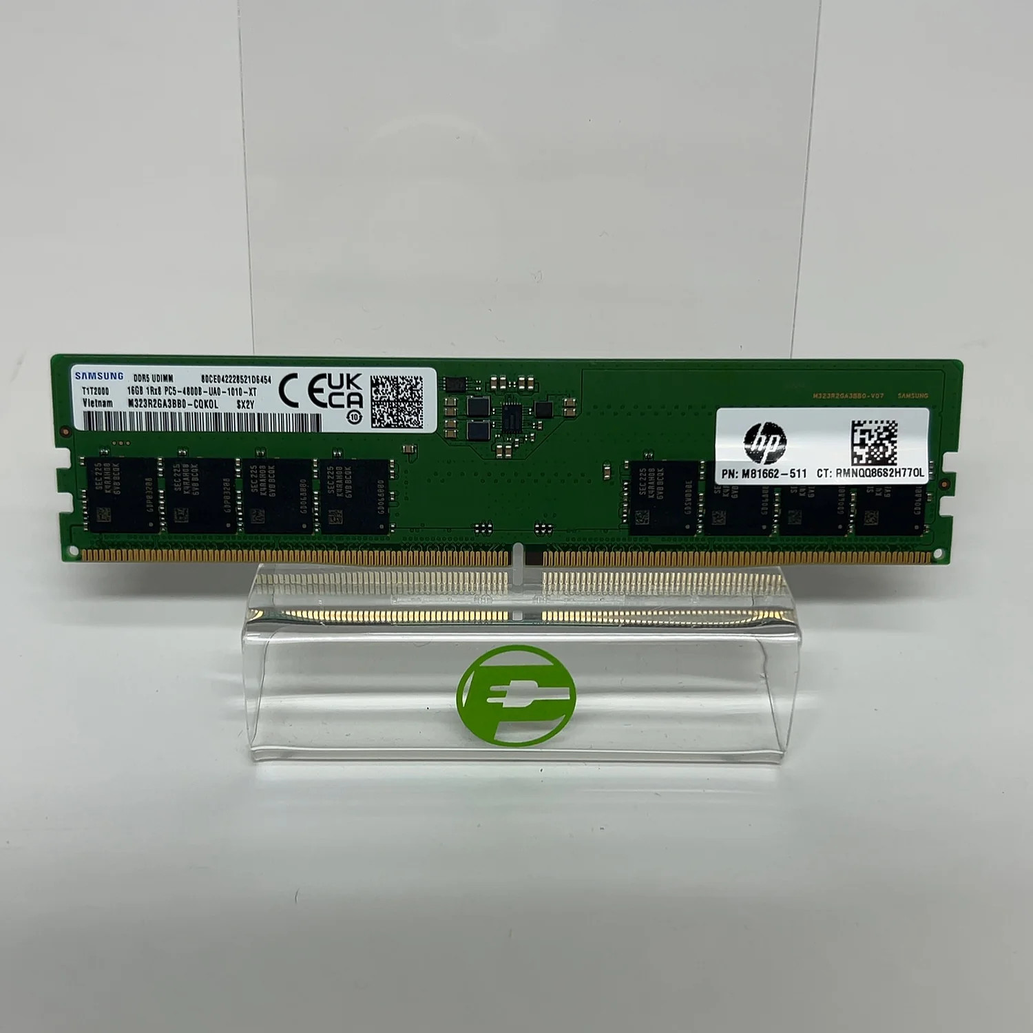 Samsung M81662-511 16GB (1x16GB) RAM DDR5 4800MHz M323R2GA3BB0-CQK0L