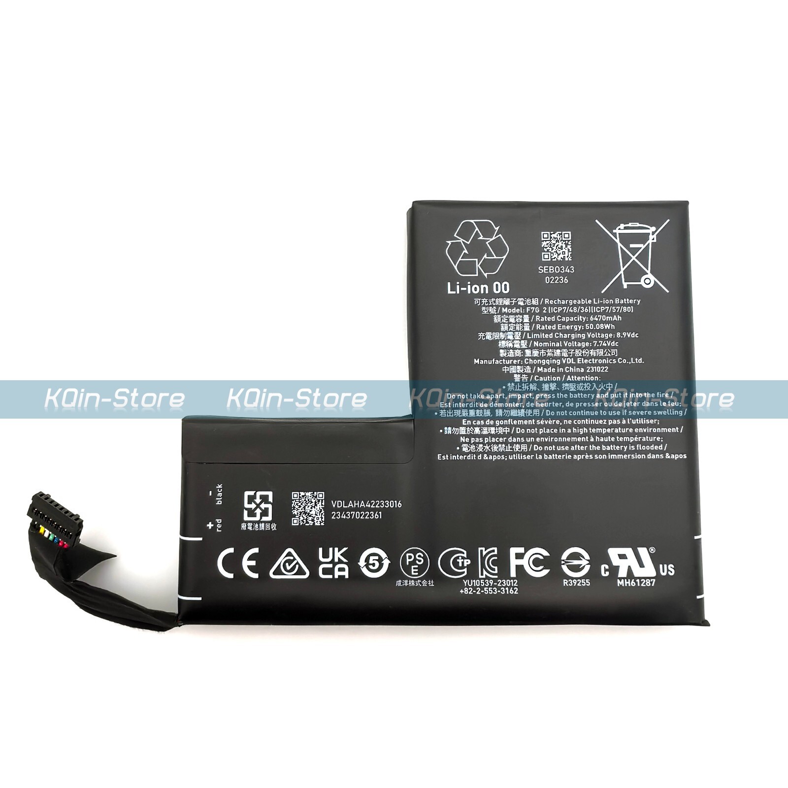 New Original F7G OEM PSP built-in Battery for Steam Deck OLED Handheld game