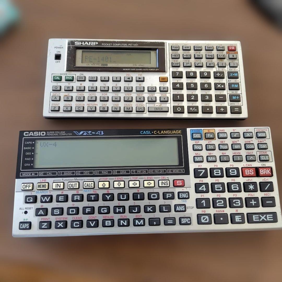 CASIO VX-4 Pocket Computer mini language Calculator Excellent from JP - FedEx