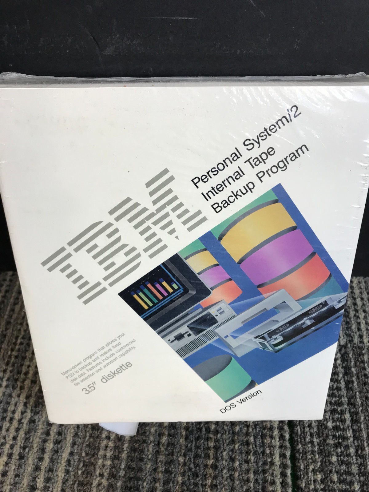 IBM Personal Internal Tape Backup Program Sealed 3.5 Diskettes OS/2 Version **
