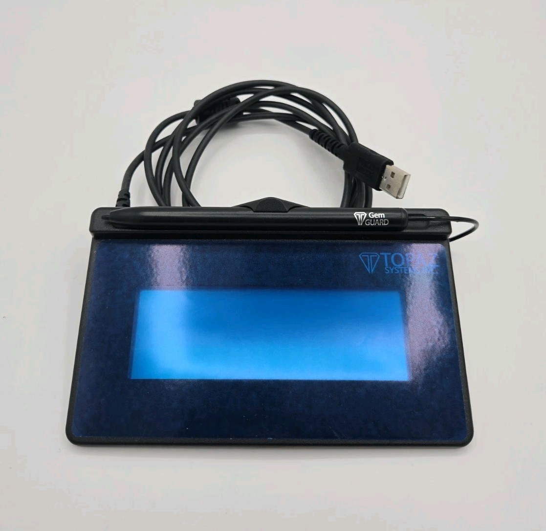 Topaz T-S460-HSB-R USB Electronic Signature Capture Pad - 1A