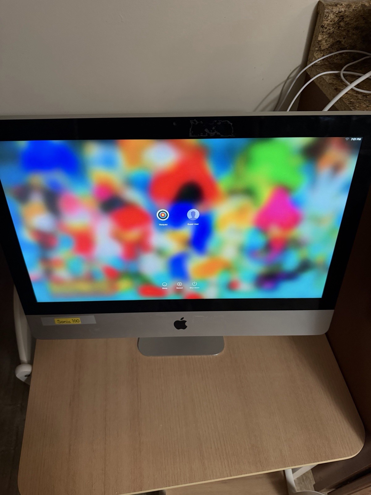 Apple iMac 21.5" Mid 2010 A1311 All-in-One Intel Core i3 Desktop