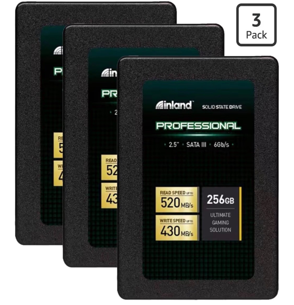 Platinum 1TB SSD SATA III 6Gb/s 2.5" 7mm TLC 3D NAND Internal Solid State Drive