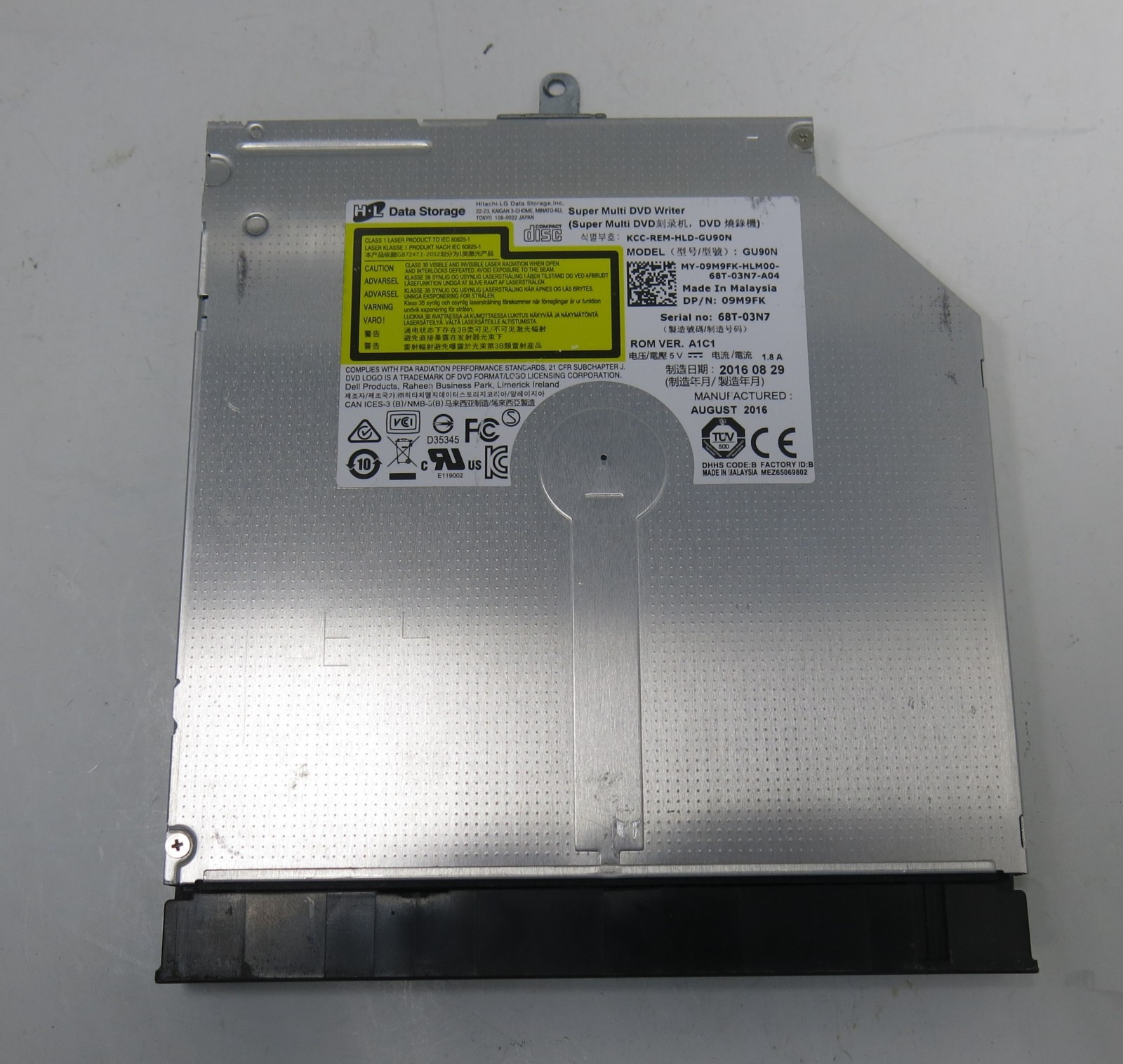 Genuine HL Data Storage GU90N Super Multi DVD Writer SATA Drive 09M9FK