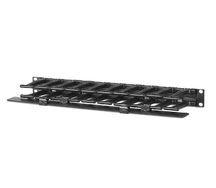 NIB APC AR8602A HORIZONTAL CABLE MANAGER 1U RACK For 19" SERVER RACK, 4" DEPTH