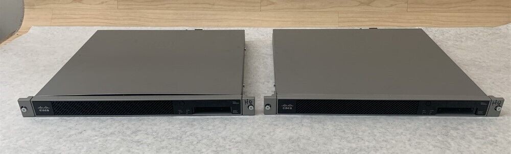(Lot of 2) Cisco ASA 5525-X Adaptive Firewall Security Appliance - 8GB RAM ea