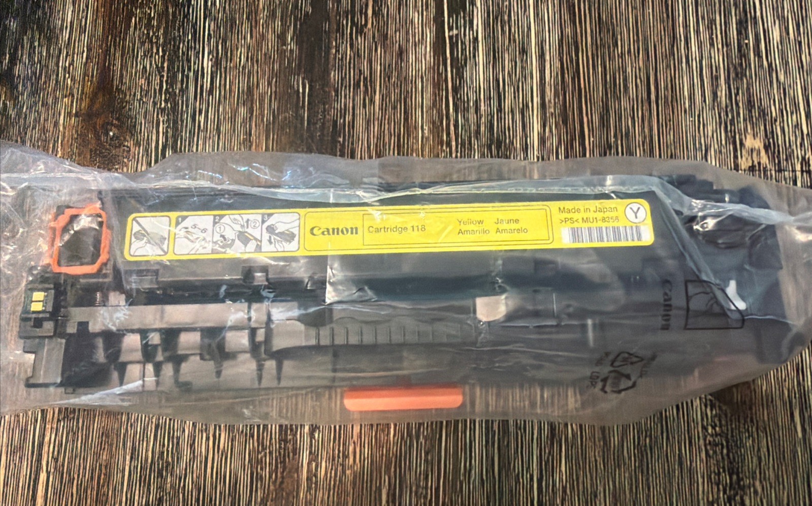 Genuine Canon 118 Toner Cartridges Black BRAND NEW No Box Yellow