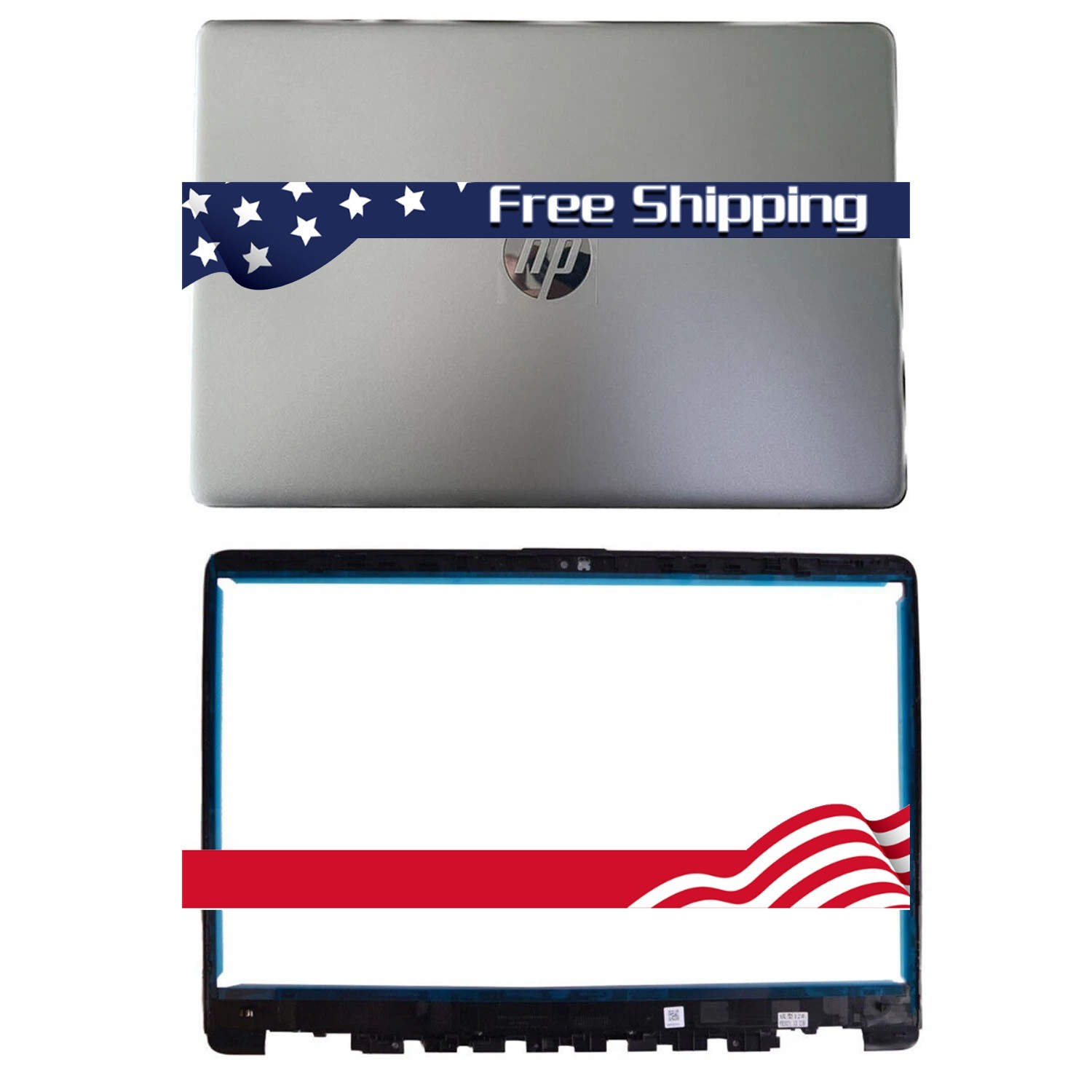 New for HP 15-dy2702dx 15-fq 15-ef LCD Back Cover with Front Bezel