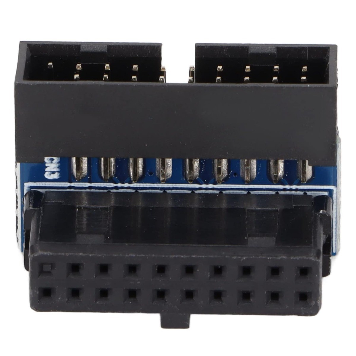 USB 3.0 19/20 Pin 90 Degree Adapter (Black)