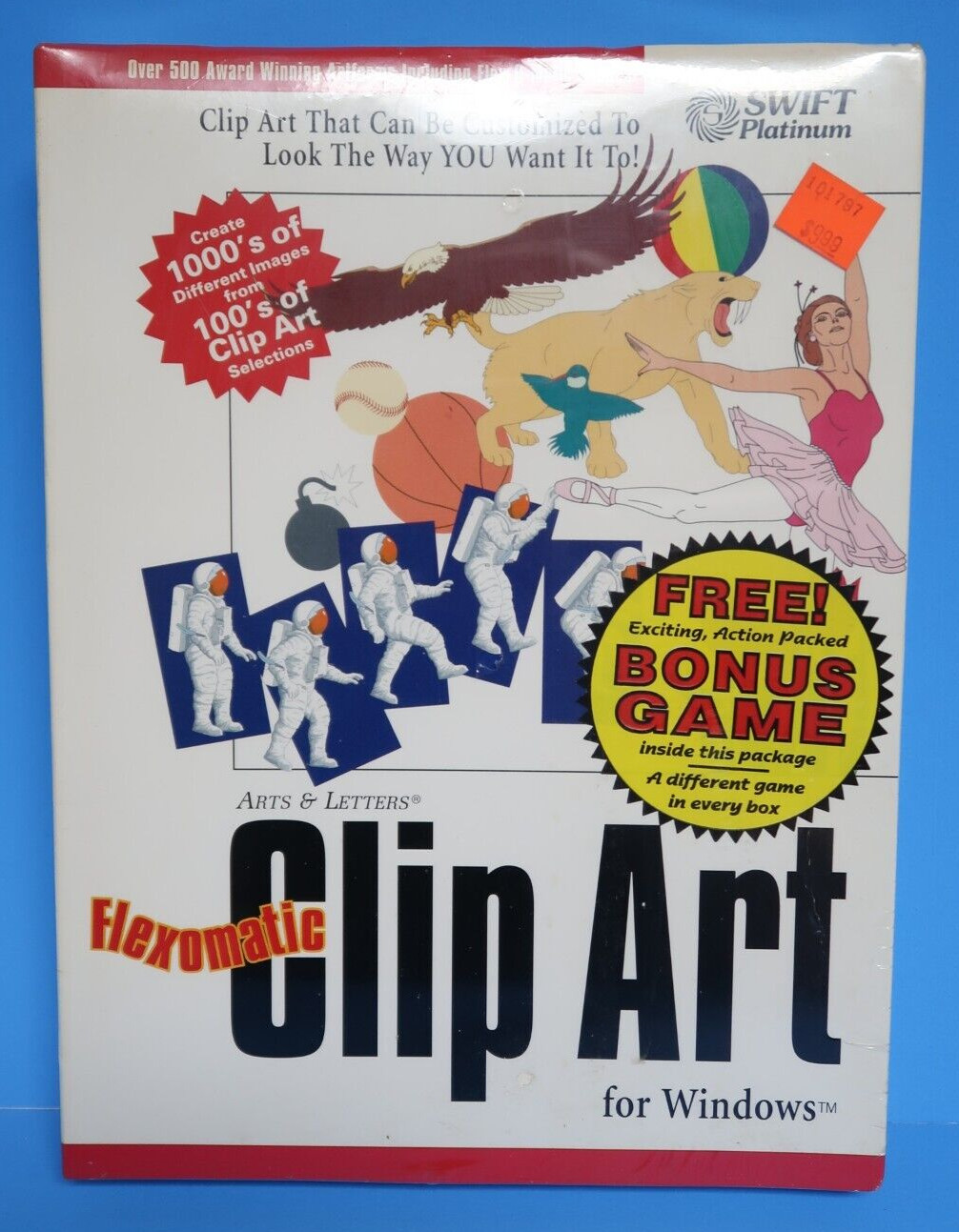 Flexomatic Clip Art for Windows PC Computer Program Software Swift Platinum
