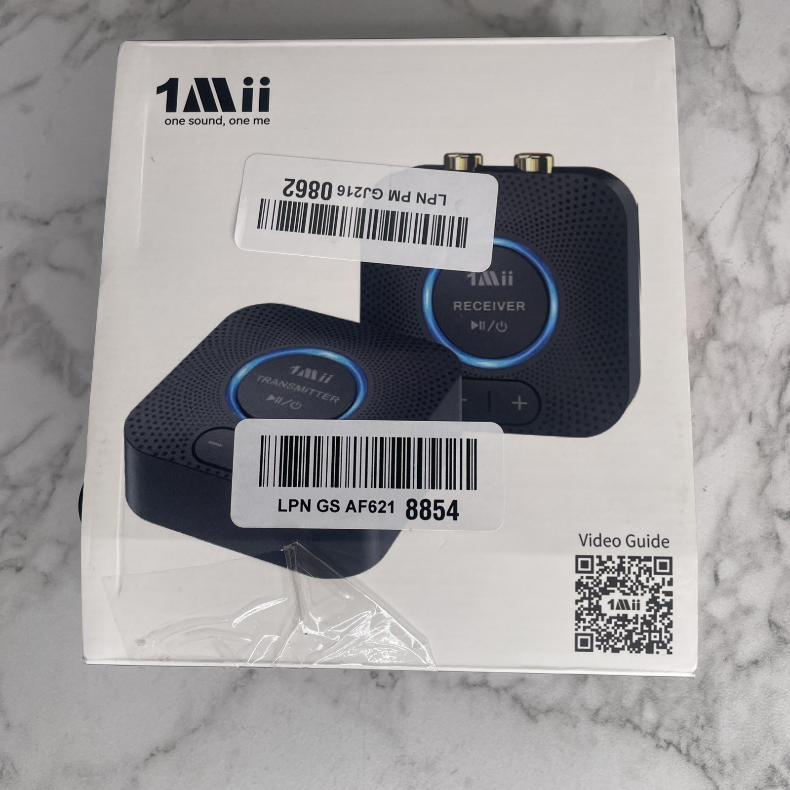 1Mii B06Set 2.4GHz Wireless Audio Transmitter Receiver Set 260ft Long Range A3