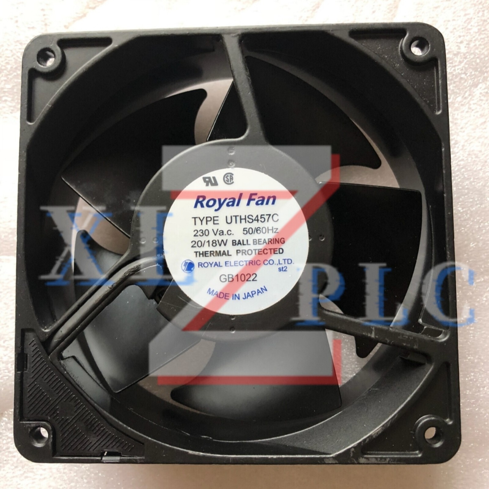 1PCS New ROYAL FAN UTHS457C Metal Cooling Fan AC 230V 20/18W In Box*