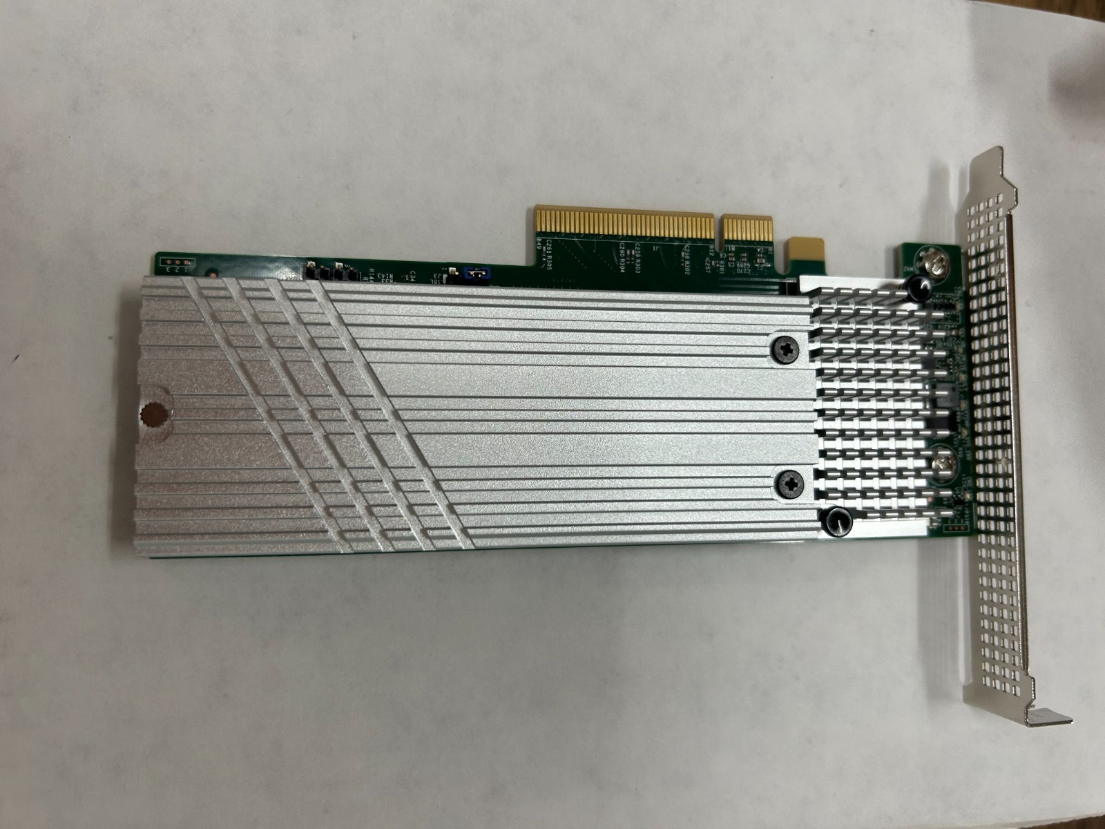 NEW Supermicro AOC-SLG4-2H8M2 4 NVMe/SATA M.2 RAID w/ long & short bracket