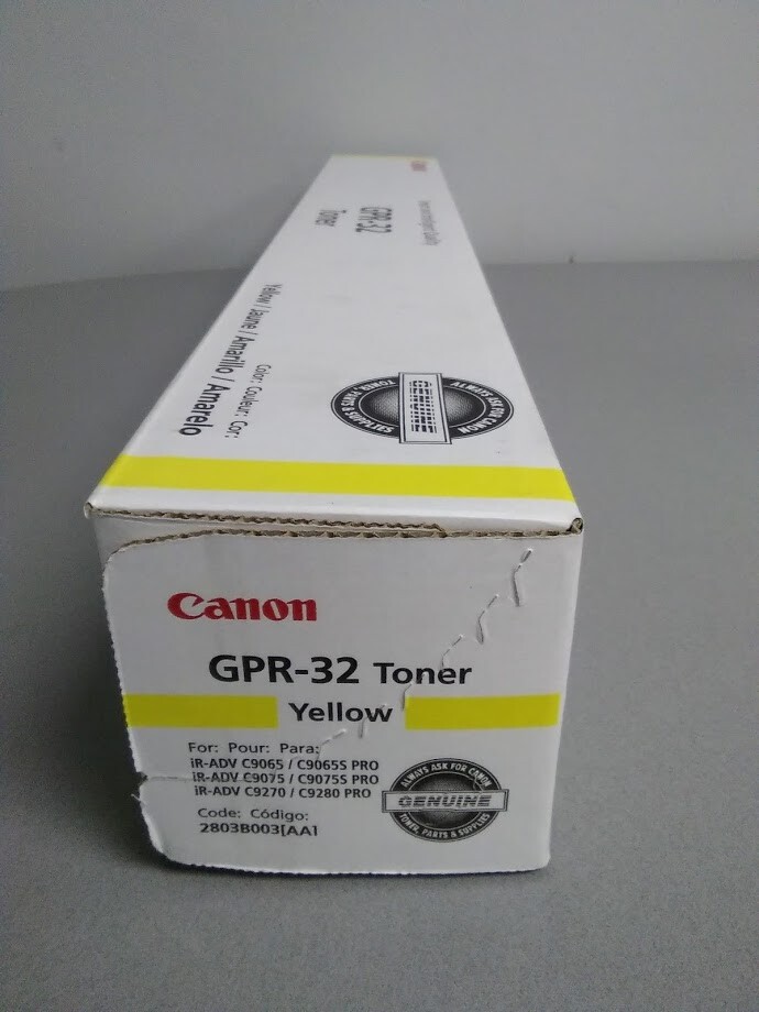 Canon GPR-32 Yellow Toner(2803B003AA) imageRUNNER ADVANCE C9065 PRO, C9075 PRO