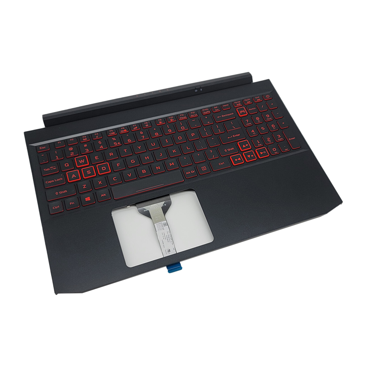 6B.QEXN2.001 For Acer Nitro 5 AN515-57 AN515-56 Palmrest Backlit Keyboard Black