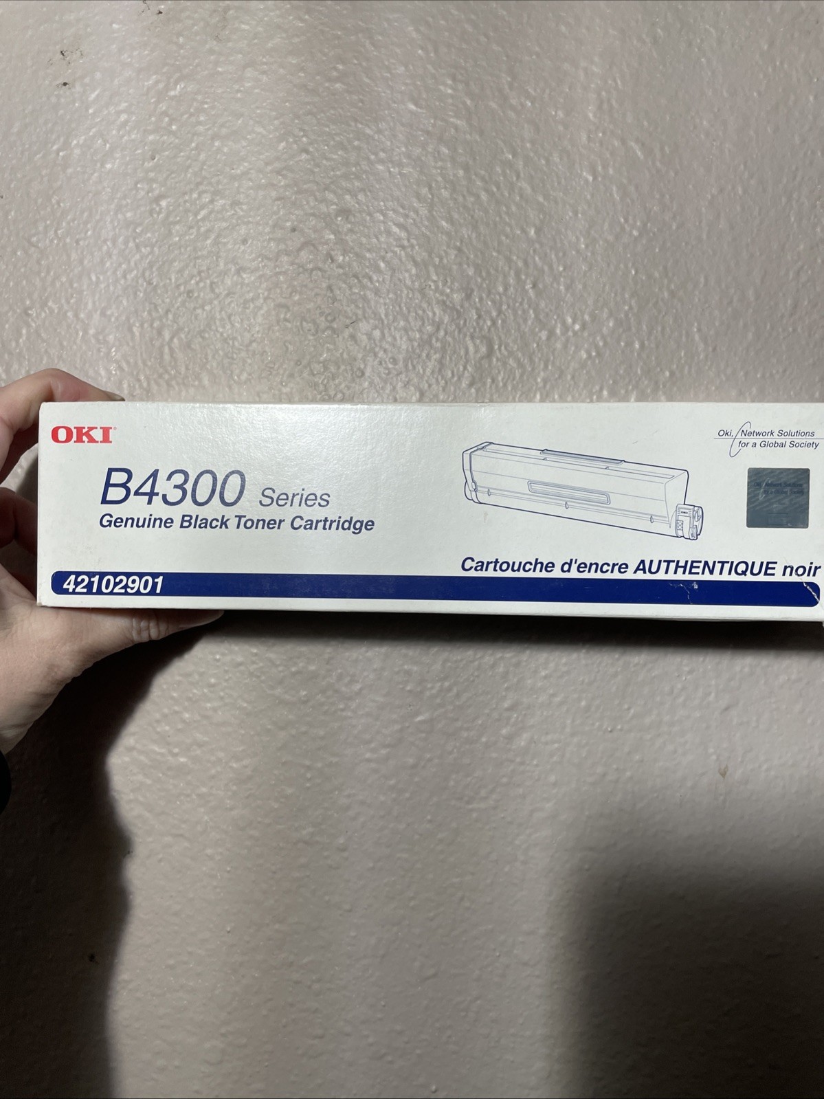 Original OKI 42102901 Black Toner. New