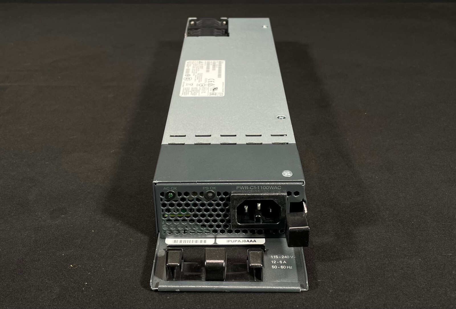 Cisco PWR-C1-1100WAC 1100W AC Power Supply for 3850 Series - Same Day Shipping