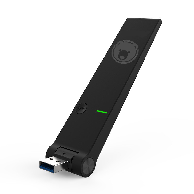Bearifi Blaze 802.11ac dual band 2.4/5 GHz USB WiFi Dongle AC1200 sleek design