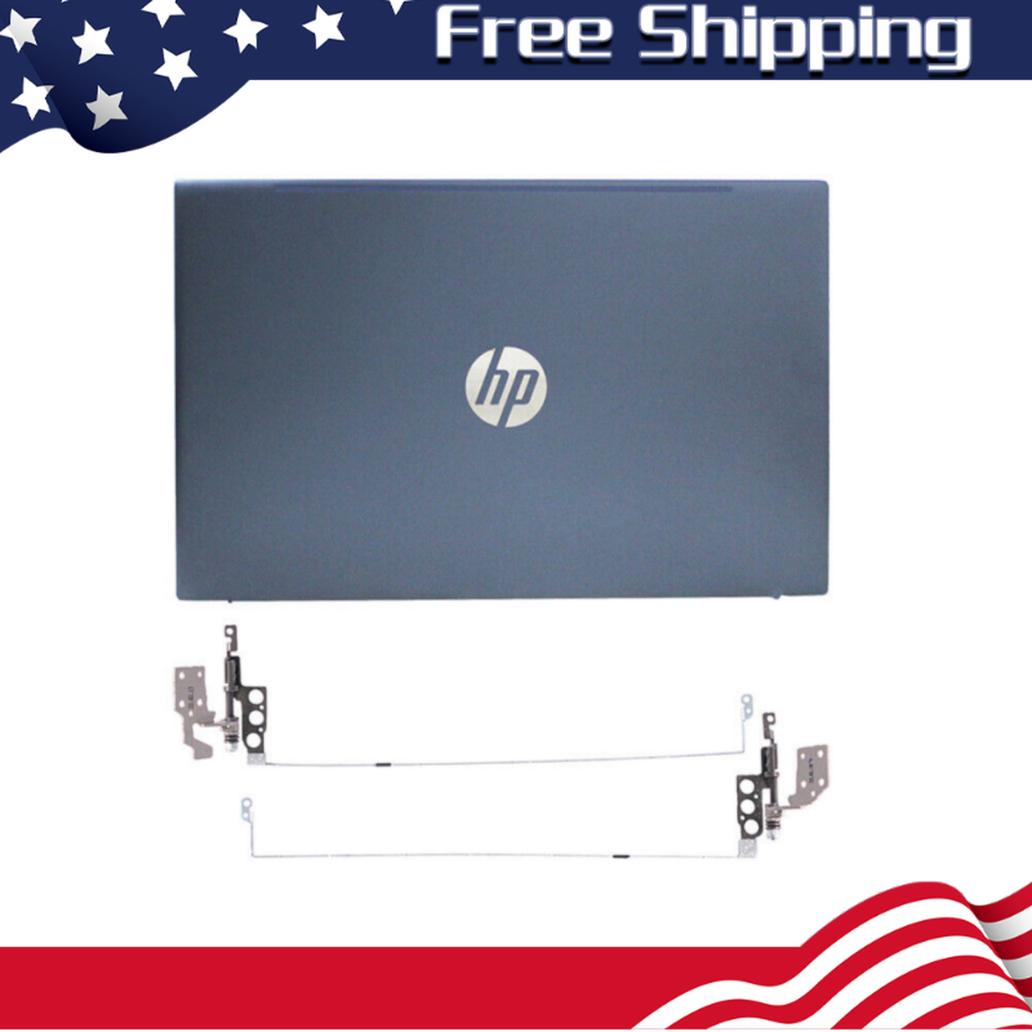 New Back Cover Lid+Hinges M08899-001 For HP Pavilion 15-EH 15-EG 15-EG0073CL Top