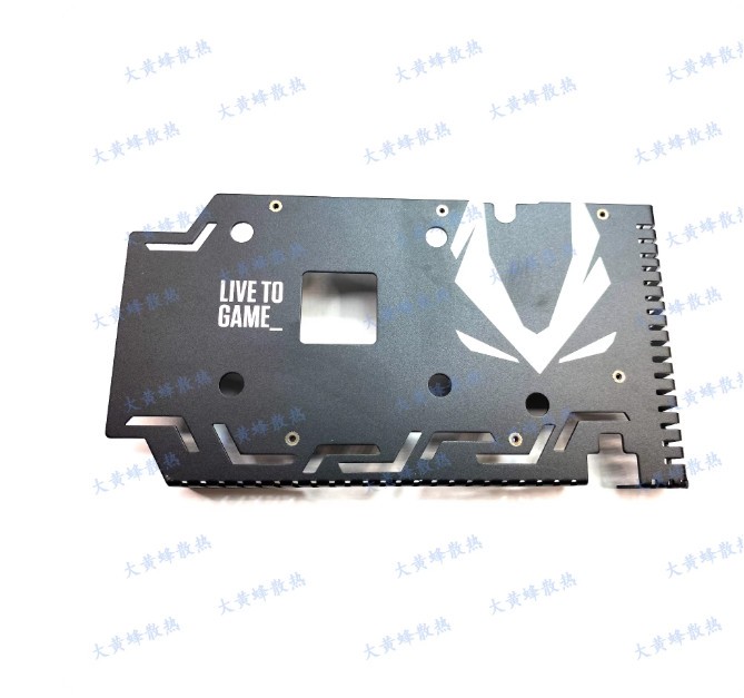 Aluminum Alloy Metal Backplate For ZOTAC RTX2070 2060S 2060 GTX1660 1660ti 1660S