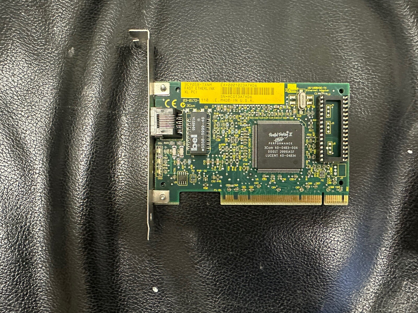 3COM 3C905C-TX NM FAST ETHERLINK  XL PCI 10/100 ETHERNET NETWORK CARD 3C905CTXNM