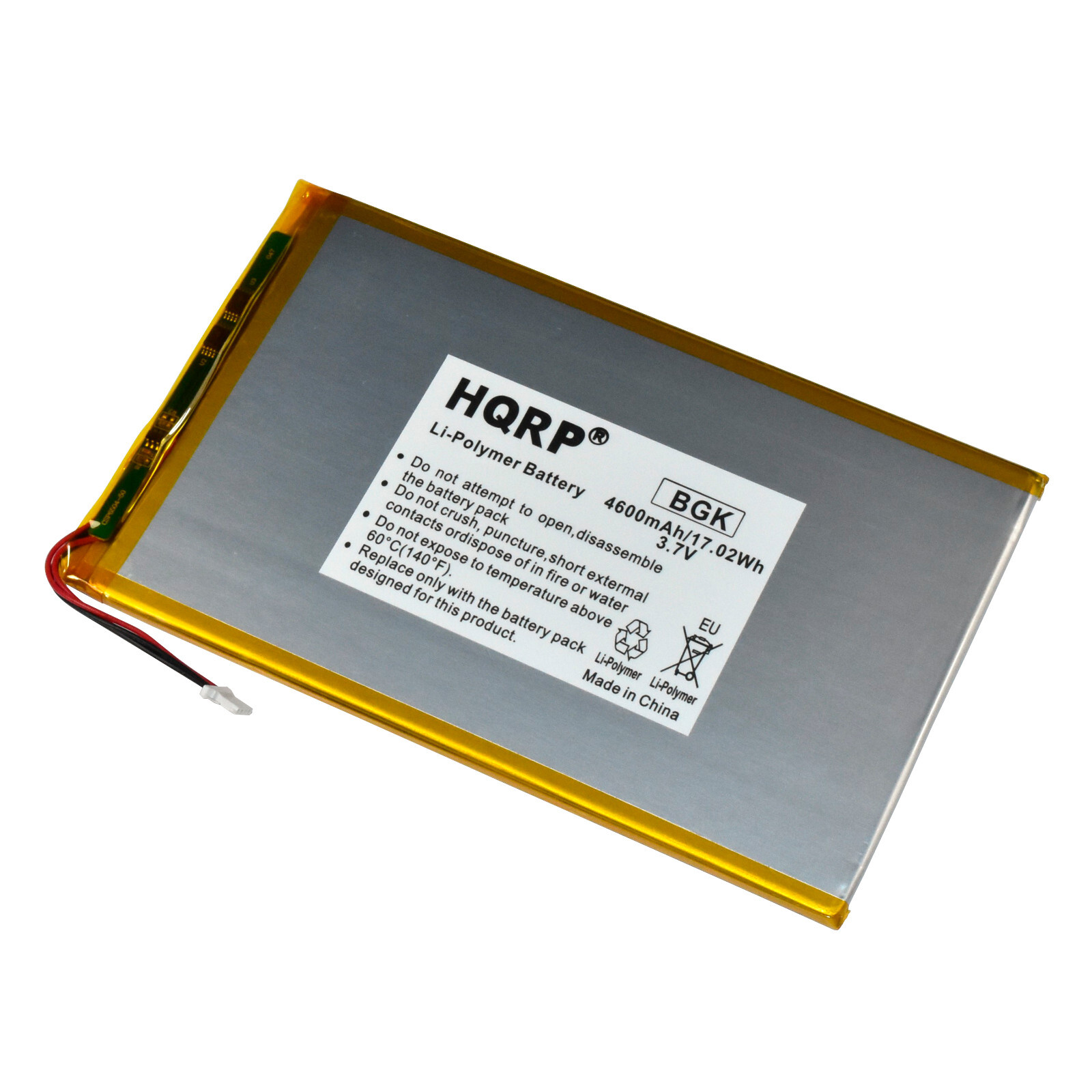 HQRP 3.7v 4500mAh Battery for RCA RCT6213W87DK Maven Pro 11.6" Tablet PT2870121