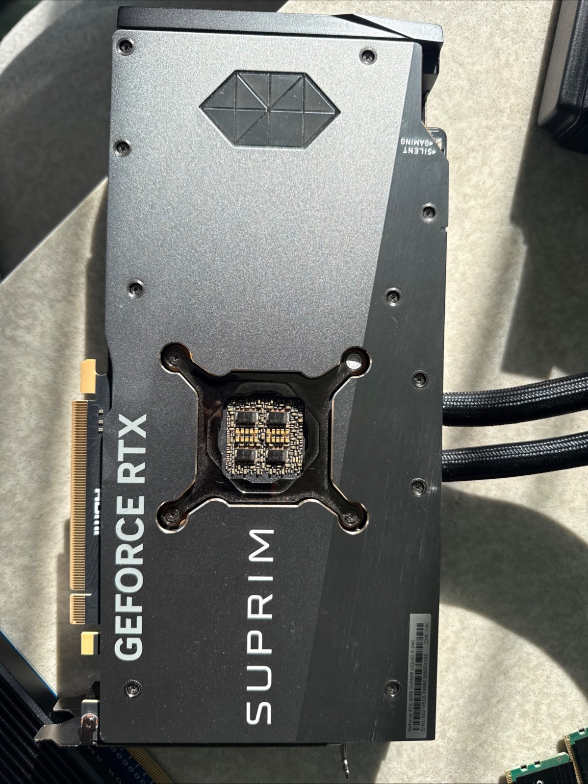 Free FEDEX 2 day shipping MSI GeForce RTX 4090  SUPRIM LIQUID sent in OEM BOX.