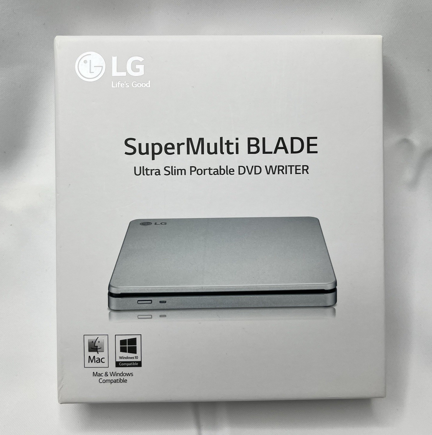 LG AP70NS50 SuperMulti Blade Ultra Slim Portable External DVD Writer Open Box