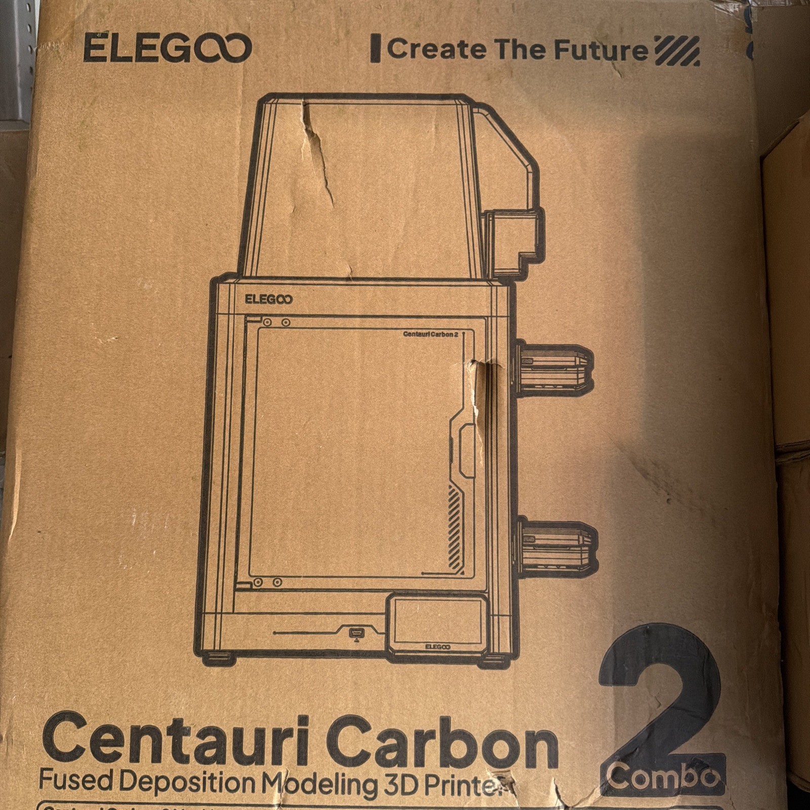 ELEGOO Centauri Carbon 2 Combo 3D Printer