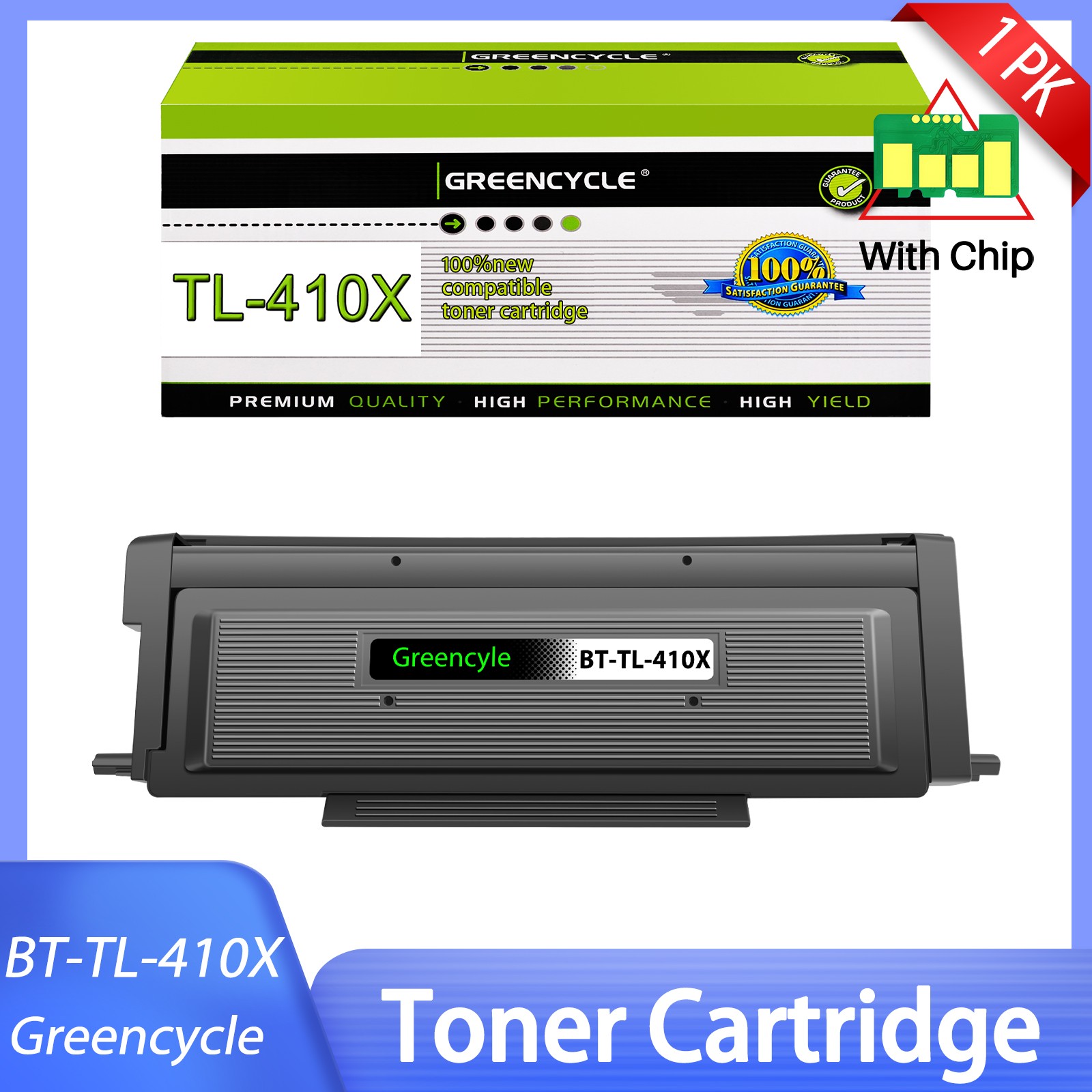 1PK BK TL-410X Toner Cartridge Fit For Pantum P3302DN M7102DN M7100DN M6702DW