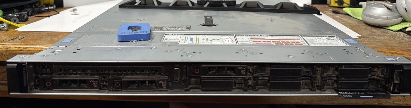 Dell EMC PowerEdge R440 Server Xeon 3 300 GB Hard Drives