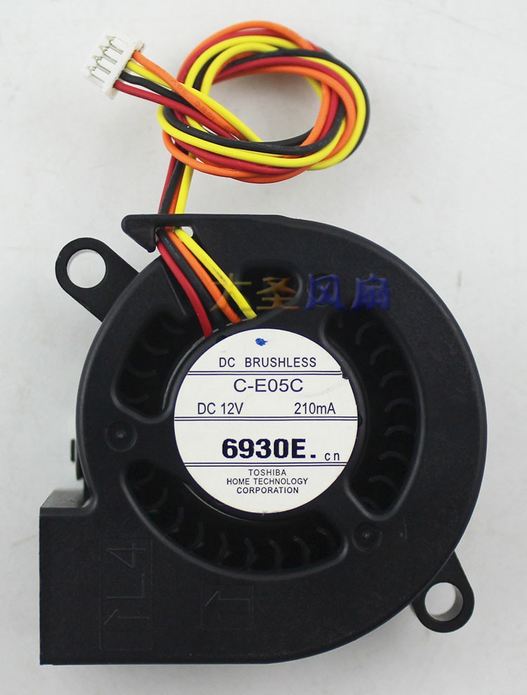 Projector Fan 4-Wire For Toshiba C- E05C Fan For Epson EB-C26SH/C28SH/C30X/C30XE