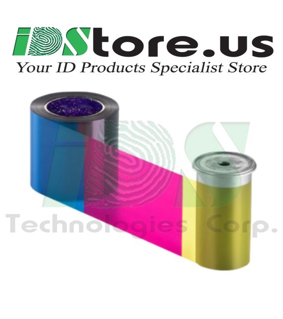 Entrust Datacard 535700-004-R010 YMCKT Color Ribbon - 500 prints