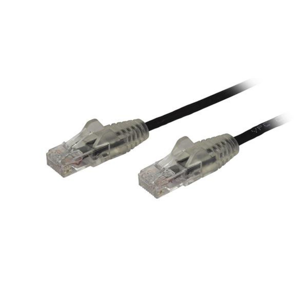 Startech N6Pat6Bks 6Ft Black Cat6 Ethernet Cable Slim Snagless Rj45 Utp