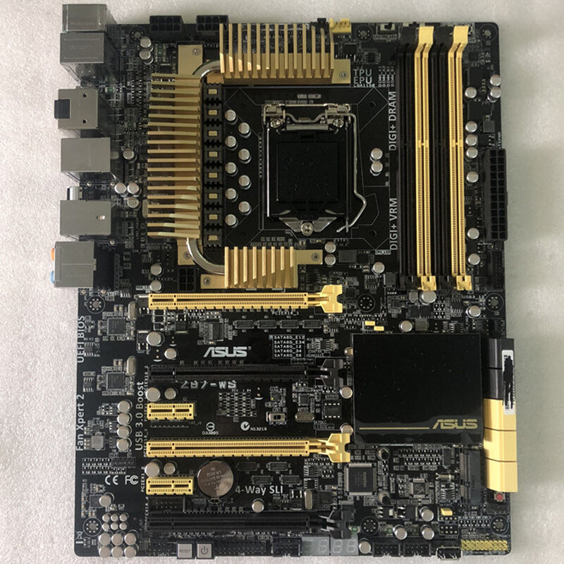 For ASUS Z87-WS LGA1150 DDR3 ATX Motherboard Tested