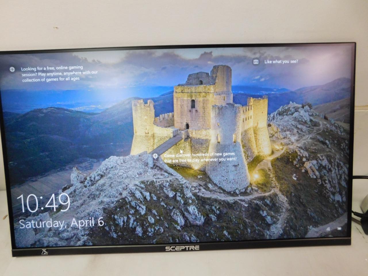 Sceptre 27 inch Edgeless pro F27 75hz Gaming Monitor IPS Adaptive Sync C3