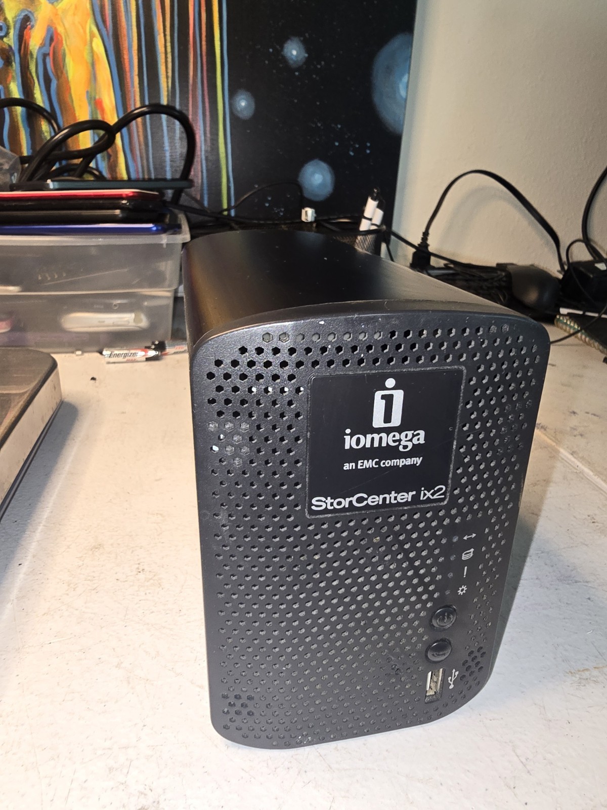 Iomega StorCenter ix2-200 NAS 2x 2TB, Power Adapter Included, Lightly Used