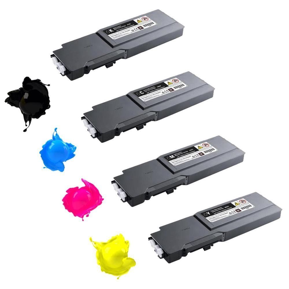 4 H/Y Color Toner for Xerox Phaser 6600N 6600DN WorkCentre 6605N 106R02228