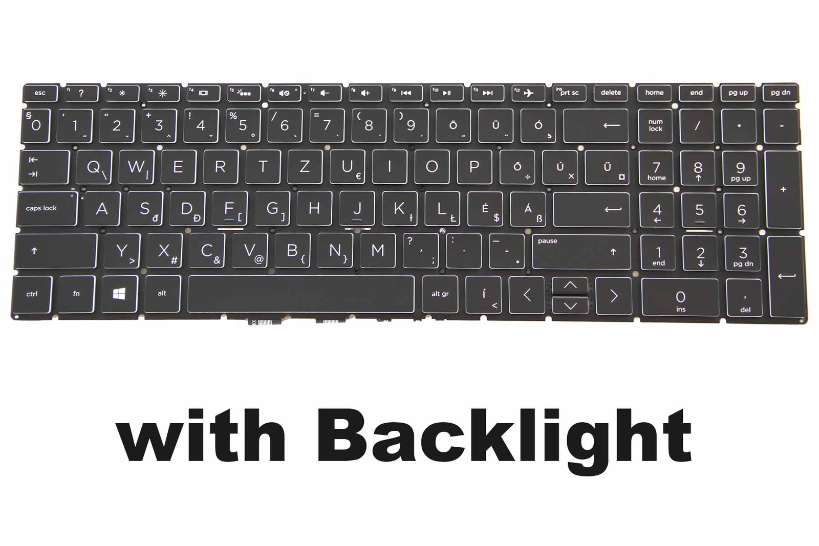 New/Oirg Hungarian Keyboard for HP ZBook 15v G5 Backlit (NOT FIT ZBook 15 G5)