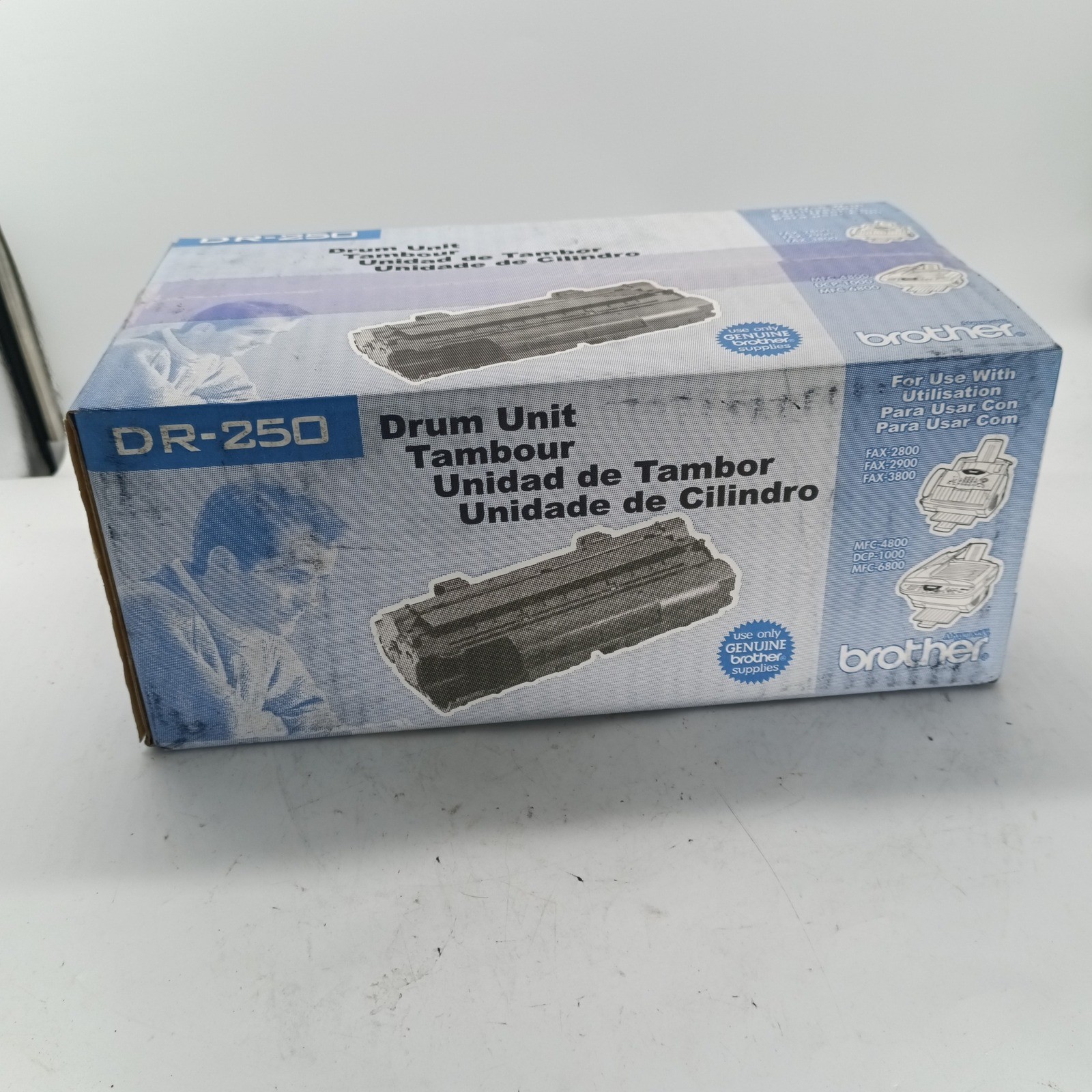 Brother DR-250 Drum Unit OEM New for FAX-2800 2900 3800 MFC-4800 6800 DCP-1000