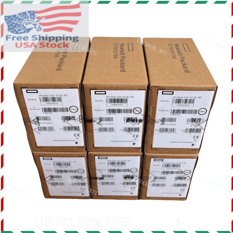 P18432-B21 480GB P18477-001 HPE SATA 6Gbps DS 2.5" MU SC MV Gen10 Server SSD