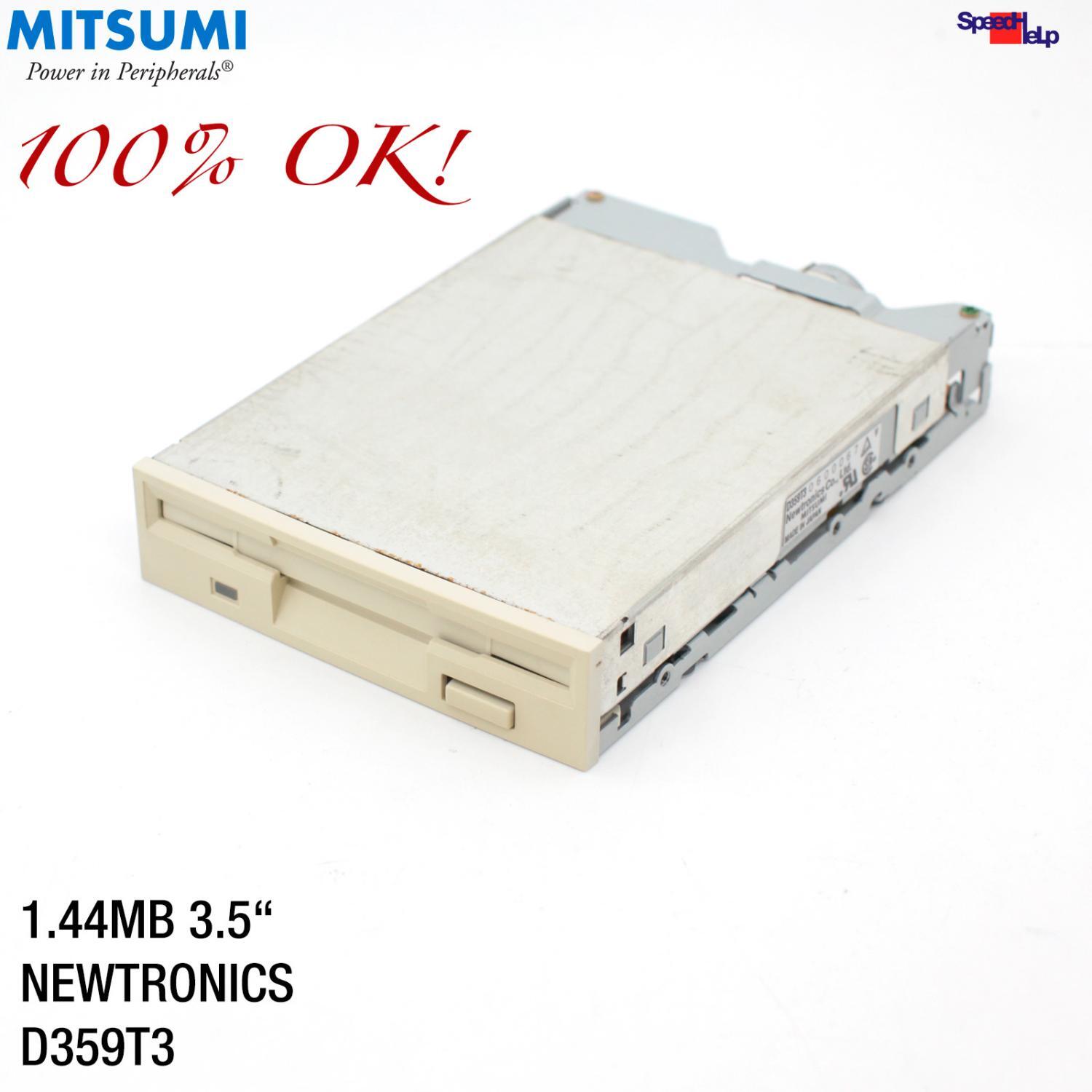 MITSUMI NEWTRONICS DT359T3 3.5" 1.44MB FDD FLOPPY DRIVE DISK DRIVE JUMPER DS0