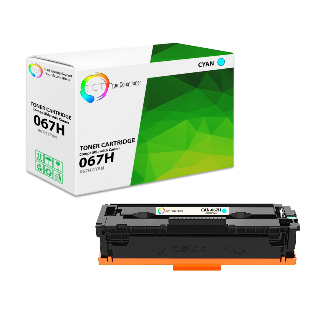 TCT Prem 067H Cyan HY for Compatible Canon LBP633Cdw, MF653Cdw Toner Cartridge