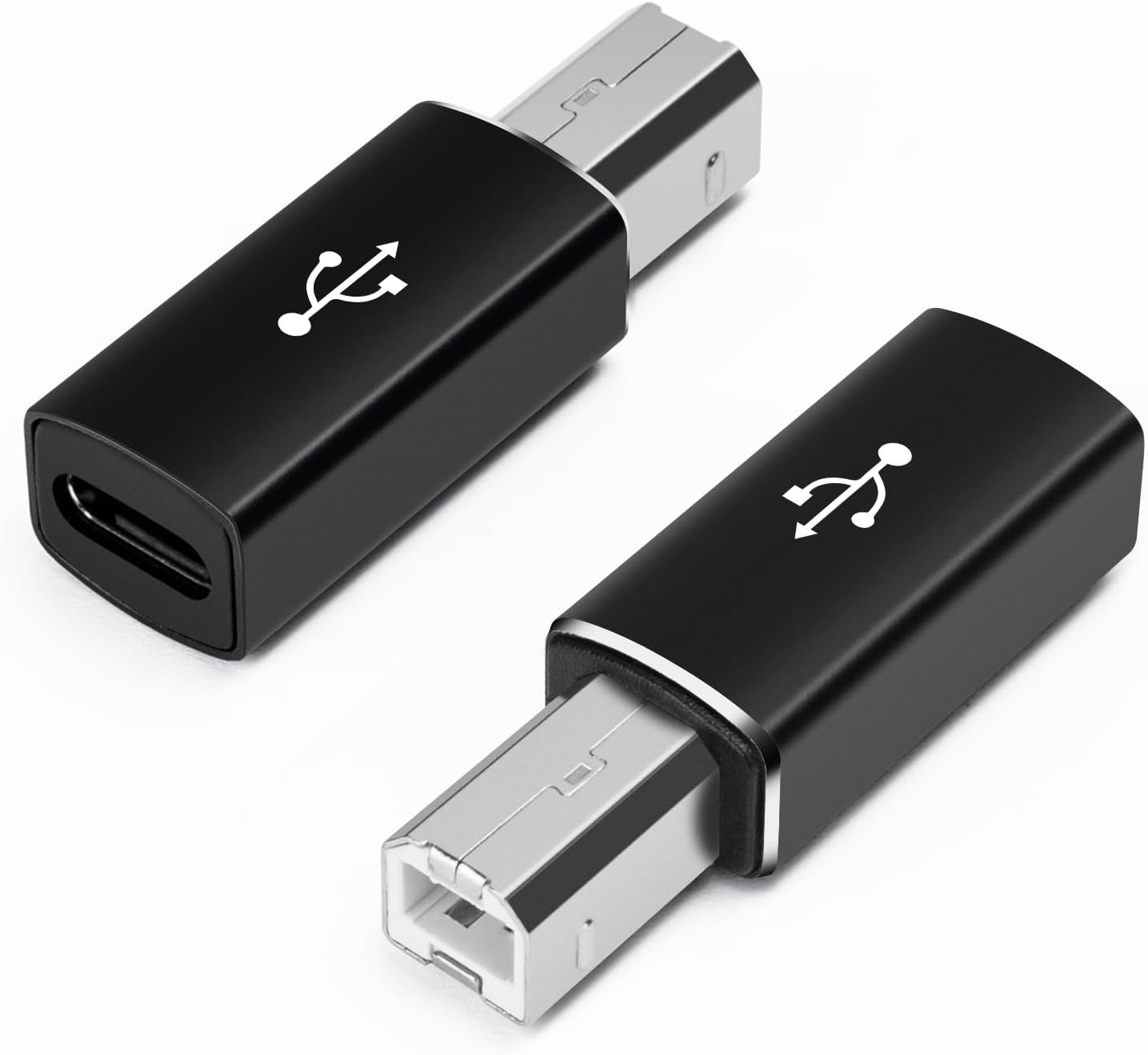 USB C Female to Printer Male Adapter , USB Type C to USB B Convert Connector