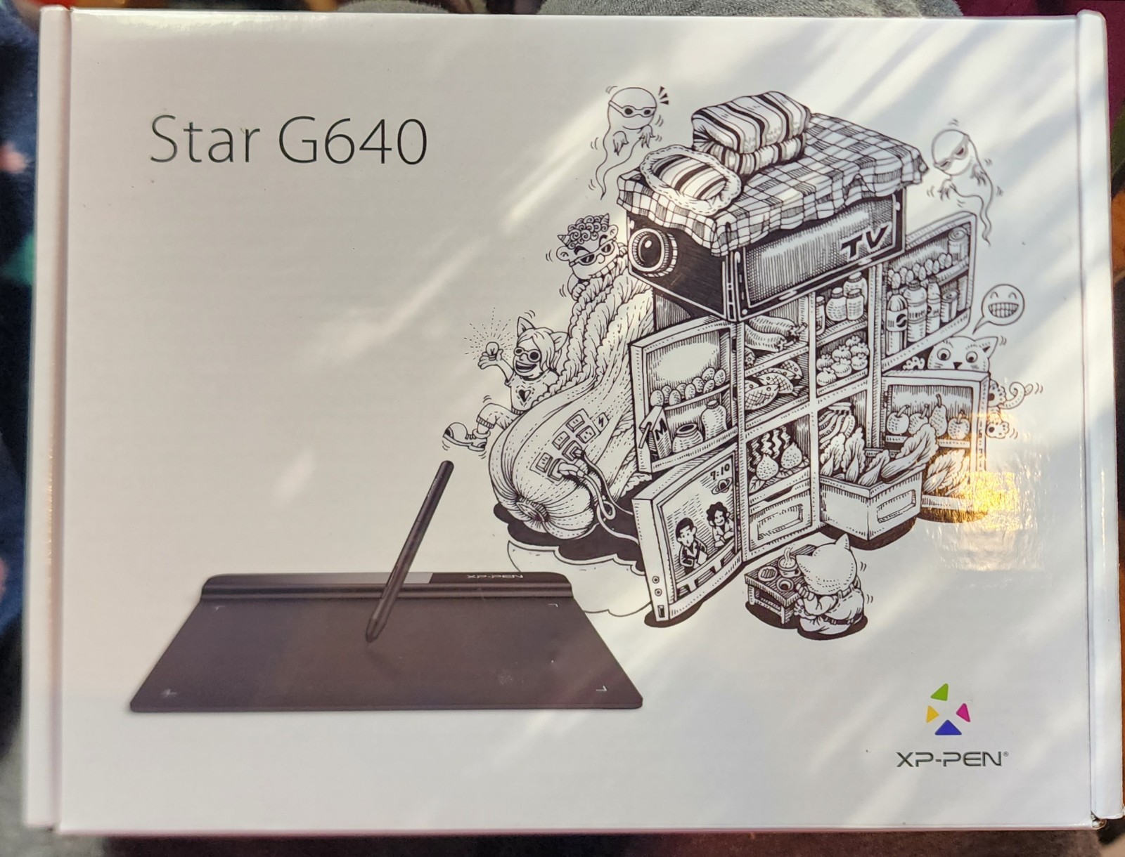XP-PEN Star G640 Graphics Drawing Tablet & Cord-free Pen New/Open Box PRICE DROP